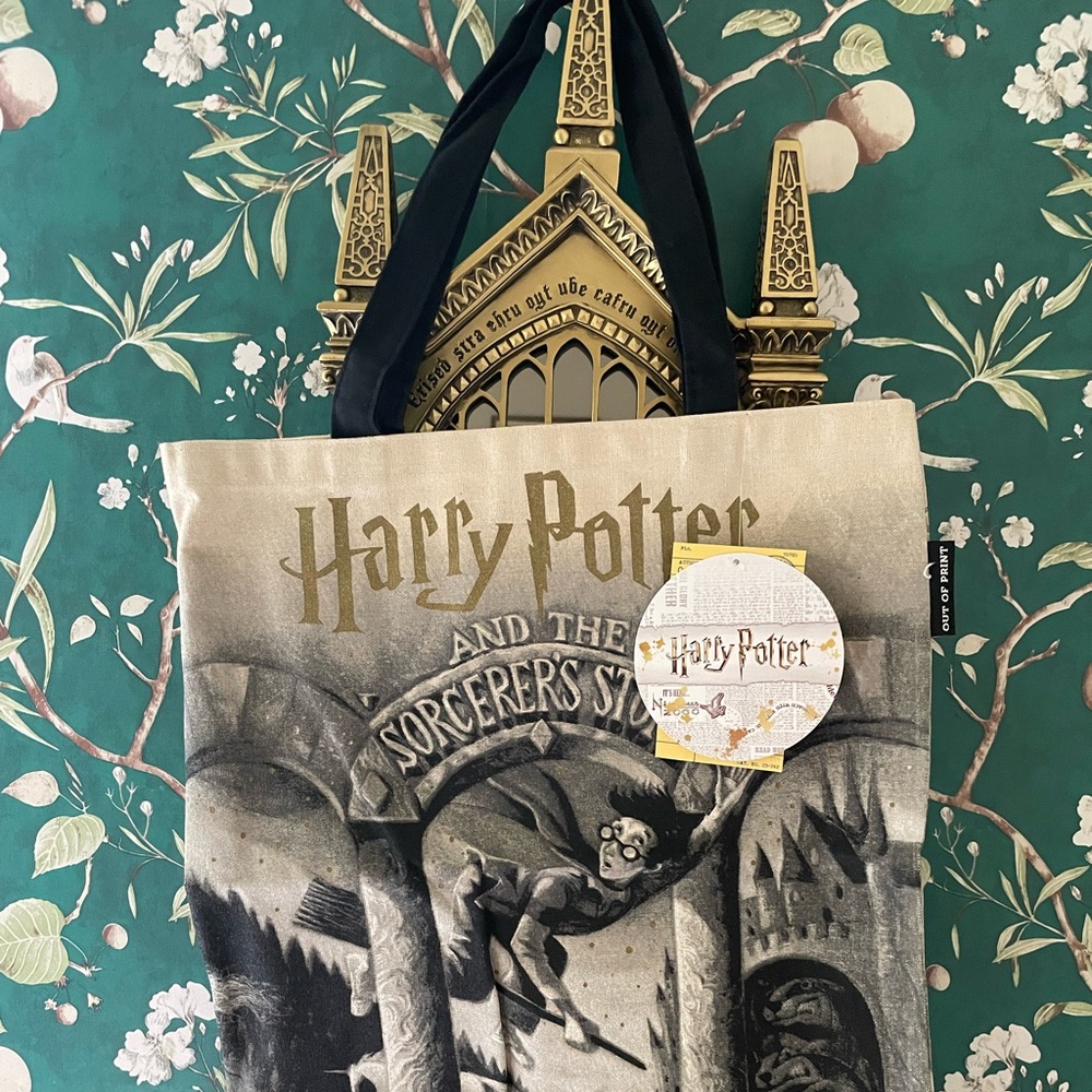 Out of print Harry Potter canvas tote bag “The sorcerer’s Stone”